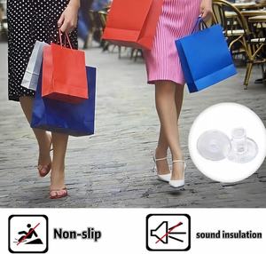 Protectores de tacón de aguja antideslizantes y reductores de ruido para bodas - Product Image 5