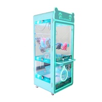 Promotion : Machine à grue à grandes griffes Ours mignon avec garantie d'un an, version anglaise, pour cadeaux et décoration intérieure