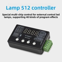 Contrôleur de codage LED, lampe 512 DMX512, décodeur couleur pleine, magie IP65, tension universelle