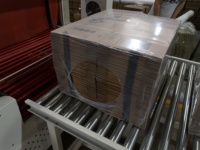 Máquina de Embalaje de Cartón Corrugado para Pizza con Envoltura Retráctil