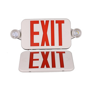 NUEVO Letrero de Salida de Emergencia <span class=keywords><strong>LED</strong></span> COMBO Delgado UL, Luz de Emergencia <span class=keywords><strong>LED</strong></span> de Mantenimiento - Product Image 3