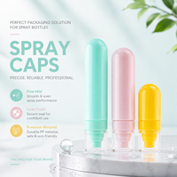Botol Semprot Silinder Ramping Kosong Grosir Tanpa Tabung Gas, Wadah untuk Setting Spray & Toner Pelembap