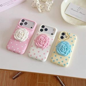<span class=keywords><strong>Funda</strong></span> de silicona con diseño de flores 3D y puntos, con correa de muñeca, para <span class=keywords><strong>iPhone</strong></span> 17, 16, 15, <span class=keywords><strong>14</strong></span>, 13 <span class=keywords><strong>Pro</strong></span> <span class=keywords><strong>Max</strong></span> - Product Image 1