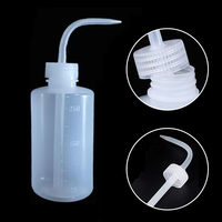 Bouteille de lavage liquide en plastique à bec étroit pour usage en laboratoire, 150 ml, 250 ml, 500 ml, 1000 ml
