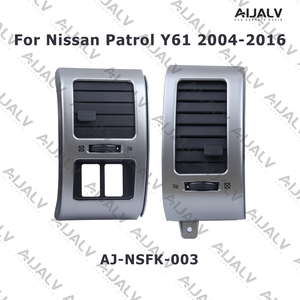 Nuevo Panel de Reemplazo para la Rejilla de Ventilación del Aire Acondicionado del Tablero Central para Nissan Patrol Y61 2004-2016, Rejilla de Ventilación Lateral - Product Image 2