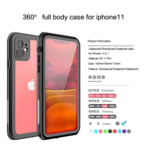 Étui de téléphone robuste anti-chute, anti-dérapant, étanche IP68, <span class=keywords><strong>protection</strong></span> intégrale à 360 degrés pour <span class=keywords><strong>iPhone</strong></span> <span class=keywords><strong>11</strong></span> - Product Image 5