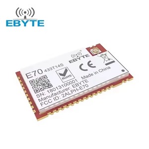 <span class=keywords><strong>Module</strong></span> de transmission sans fil transparente Ebyte ODM E70-433T14S UART I/O pour développement secondaire <span class=keywords><strong>Raspberry</strong></span> Pi, puce RF CC1310 433 MHz - Product Image 5