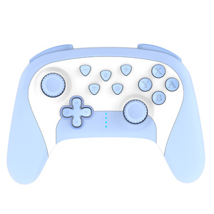 Manette de jeu sans fil avec <span class=keywords><strong>volant</strong></span>, double vibration et détection de mouvement, design ergonomique Type-C pour PC/Android - Product Image 6