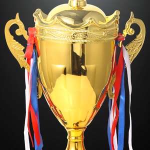 Precio de fábrica, juego deportivo personalizado, evento, premio de Metal, trofeo 3D dorado de fútbol y competición de fútbol, <span class=keywords><strong>Copa</strong></span> deportiva personalizada - Product Image 3