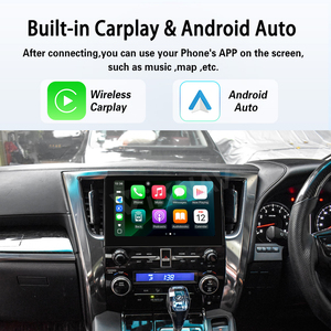วิทยุติดรถยนต์ระบบ Android 13 ขนาด 11.5 นิ้ว พร้อมระบบนำทาง GPS สำหรับรถยนต์ Toyota Alpha ปี 2015-2017 หน้าจอแนวตั้ง Octa Core รองรับ Wireless Carplay - Product Image 4