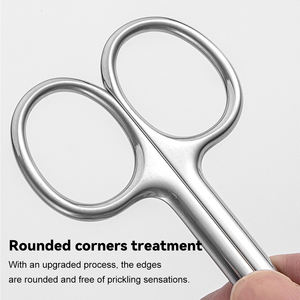 Tijeras <span class=keywords><strong>para</strong></span> Vendajes Médicos de Acero Inoxidable 2Cr13 de Grado Industrial de Alta Calidad, con Borde Dentado, Ecológicas - Product Image 4