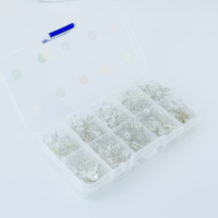 Total 200pcs Assortiment Ensemble de Différentes Couleurs 5mm LED DIP Diode Électroluminescente LED de Haute Qualité