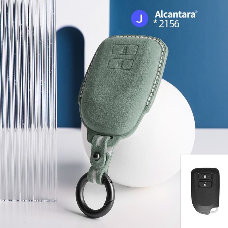 #2156 Light green+white stitching