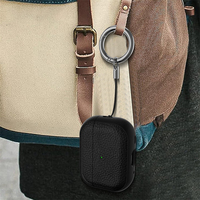 Étui pour Airpods 5 4, personnalisé, en TPU, texture cuir, antichoc, protection pour écouteurs, compatible avec Apple Airpods Pro 3 4 2