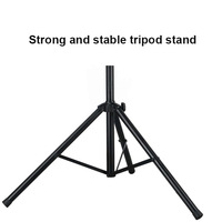 VST-01 professionnel robuste support de haut-parleur noir trépied réglable support de haut-parleur