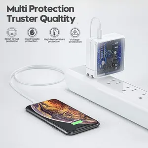 Para Apple 30W EU US Plug Power Adapter para IPhone y más