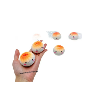 Cute Bun Squishy Stress <b>Ball</b> Soft <b>Squeeze</b> Toy Sensory Fidget Dumpling Toy for Kids and Adults - Product Image 6