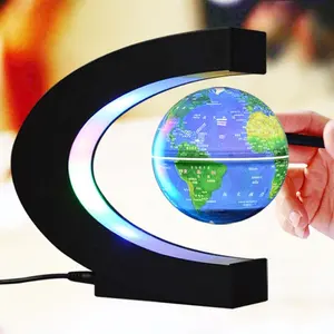 LED Map Light Globe Magnetic Earth Globe Suspension Globe Lamp