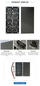 Màn hình LED trong nhà P4 tùy chỉnh, chất lượng cao, độ phân giải cao, màn hình LED cong hình vòng tròn linh hoạt - Product Image 4