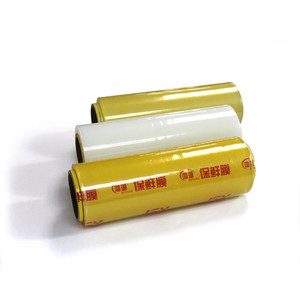 Transparent Food Grade Plastic Wrap PVC Cling Film