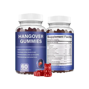 OEM ODM มังสวิรัติตับดีท็อกซ์ป้องกันอาการเมาค้าง gummies วิตามินพรีเมี่ยมสำหรับบรรเทาอาการเมาค้าง - Product Image 1