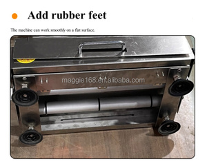 Máquina manual do rolo de aço inoxidável Sheeter baixo preço Croissant Bread <span class=keywords><strong>Dough</strong></span> <span class=keywords><strong>Roller</strong></span> <span class=keywords><strong>Machine</strong></span> - Product Image 4