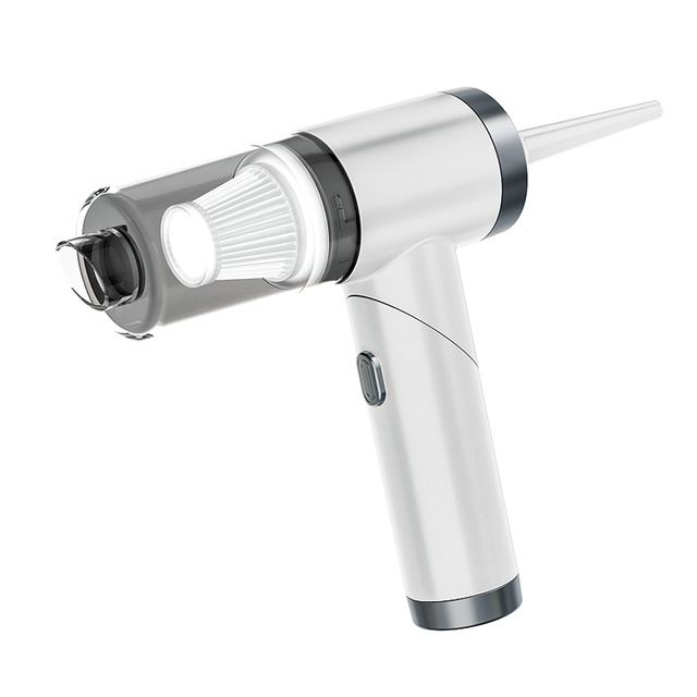 2 in 1 Portable Mini Wireless Handheld Vacuum Cleaner for Car with 5000+Pa Suction and 60W Power