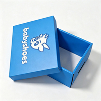 Boîtes d'emballage pliables en carton ondulé pour chaussures de sport, en matériaux recyclés, vente en gros, multi-styles, couleur personnalisée, pour chaussures de bébé, baskets, cadeaux