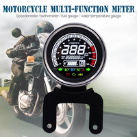RTS Speedometer Sepeda Motor, Alat Ukur Level Oli Universal Multifungsi dengan Tampilan Instrumen Sepeda Motor