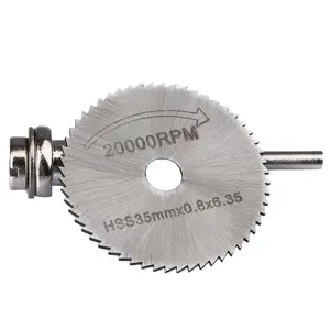 1 Set 35mm HSS Mini Circular Saw Blade Power Tools Accessories Wood/Metal Cutting Disc