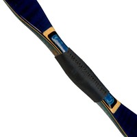 Vente en gros 20-50lbs AF tir à l'arc Zhu Ran Curly érable bleu arc fait à la main arc classique pour la compétition 20-50lbs