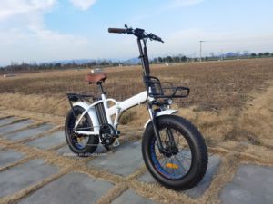 <span class=keywords><strong>Bicicleta</strong></span> Eléctrica <span class=keywords><strong>Plegable</strong></span> Portátil con Batería de Litio de 48V 15Ah, Motor Trasero Bafang, Neumáticos Gruesos de 20 Pulgadas * 4.0, <span class=keywords><strong>Bicicleta</strong></span> de Nieve <span class=keywords><strong>Plegable</strong></span> - Product Image 2