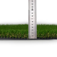 Gazon artificiel haute résilience, haute densité, doux et écologique de 30 mm, garantie 15 ans, pour aménagement de jardin de villa moderne, luxuriant