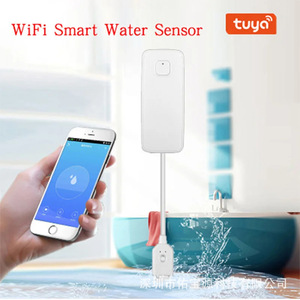 Alarma de Fugas de Agua Inteligente Tuya con WiFi, Alarma Sonora de 85db para Protección del Hogar - Product Image 3