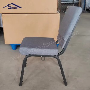 Chaise <span class=keywords><strong>de</strong></span> <span class=keywords><strong>théâtre</strong></span> commerciale <span class=keywords><strong>de</strong></span> qualité supérieure en métal, empilable et rembourrée, idéale pour auditoriums, écoles, hôtels et églises – Offre spéciale - Product Image 5