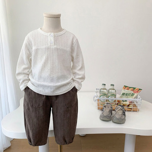 Bộ vest bé trai 3 món mới về, kèm khăn quàng cổ, phong cách thường ngày mùa thu xuân, dành cho bé trai - Product Image 6