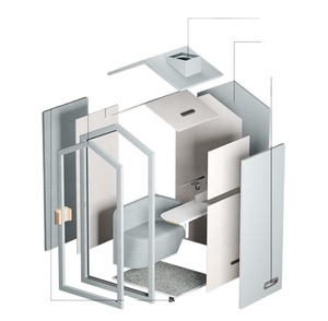 <span class=keywords><strong>Maison</strong></span> mobile modulaire préfabriquée, caravane, remorque, <span class=keywords><strong>maison</strong></span> miniature, pods, conteneur sur roues, utilisée pour le bureau - Product Image 6