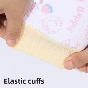 Cartoon Double-Sided Bath Towel Fashion Elastic Bath Gloves Ladies Floral Patterns Home Foam <b>Scrubbing</b> Oval Shape Made Polyester - Product Image 2
