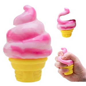 ของเล่นบีบยางรูปไอศกรีม Needoh รุ่นไล่สี บรรเทาความเครียด - Product Image 1