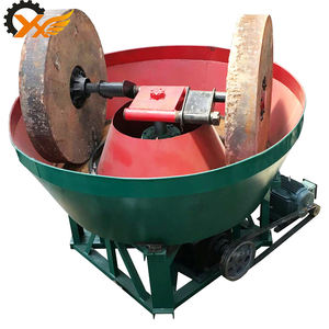 Оборудование для мелкомасштабной добычи золотистой руды, 2 т/ч, завод по переработке каменного золота с дизельной Щековой дробилкой, мельница для мокрой кастрюли, стол для встряхивания золота - Product Image 3