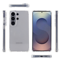 Coque de téléphone portable en silicone transparent souple TPU pour Samsung Galaxy S26 Ultra, protection antichoc, coque arrière