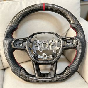 Volante de Fibra de Carbono de Alta Calidad para <span class=keywords><strong>Honda</strong></span> Civic 11.ª Generación Si Type <span class=keywords><strong>R</strong></span> Ek G8 FE Accord Yingshipai 6.ª Generación CR-V - Product Image 1