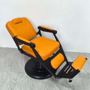 Salón de belleza moderno y minimalista con servicios de peinado, coloración y corte de cabello. Las sillas de peluquería son reclinables. - Product Image 3