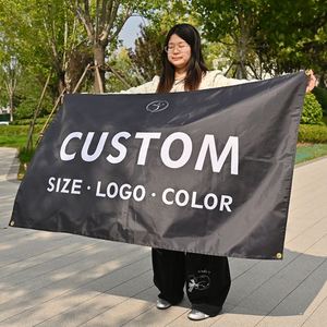 Bandera de Estadio Personalizada, Resistente, con Logotipo del Equipo y Eslogan Impresos, Tela de Vinilo Resistente a Desgarros, Impresión Digital, Impermeable, Banderas de Fútbol - Product Image 2