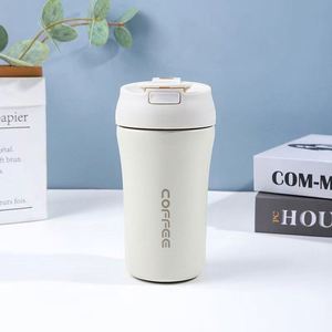 30Oz 304 Stainless Steel Vacuum Insulated Travel Tumbler Straw Foldable Design Suction Tube Eco-Friendly <b>Reusable</b> Coffee <b>Cup</b> for - Product Image 6