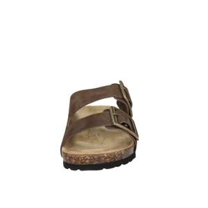 Valleverde Pantoufles basses pour femme marron hauteur talon 37 cm pour la maison - Product Image 3
