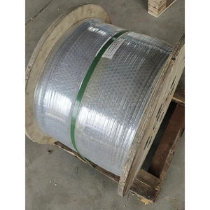 Cavi BMU corda d'acciaio zincata per sospensione piattaforma culla 8x19s 6x19 8.0mm speciale fune con <span class=keywords><strong>2</strong></span> conduttori in rame - Product Image 6