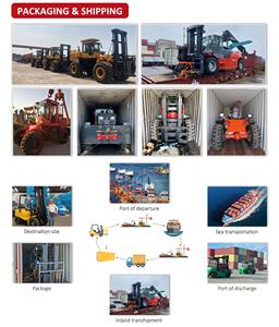 Carrello Elevatore Diesel 4x4 da 3 Tonnellate con Montante in Acciaio per Tutti i Terreni, Fuoristrada, per Uso in Ristoranti, Garanzia 1 Anno - Product Image 6