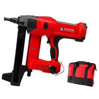 Pistolet agrafeur sans fil industriel 20V 9 Gauges, agrafeuse sans balais en acier inoxydable, batterie 4.0Ah, protection contre le feu à sec