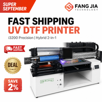 Offre Spéciale Septembre : Imprimante UV DTF 6090 A1 I3200 Hybride 2-en-1 à Plat pour Étiquettes et Autocollants en Cristal – Prête à l'Expédition (RTS)